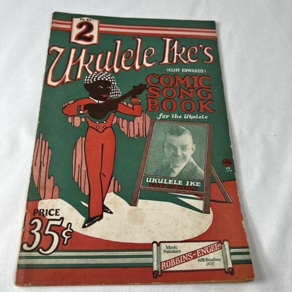 Vintage 1920 Ukulele Ikes‎ Comic Song Book